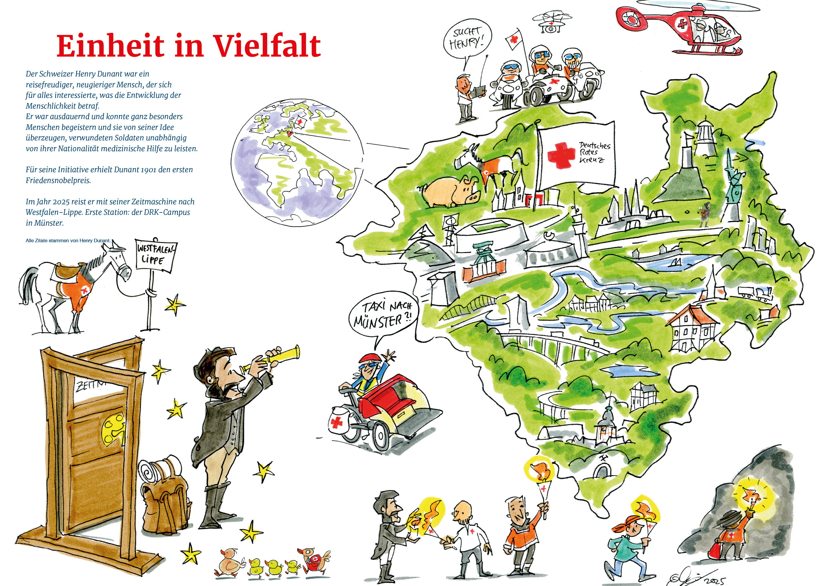 Wimmelbuch Seite 2 – kurze Motivbeschreibung.