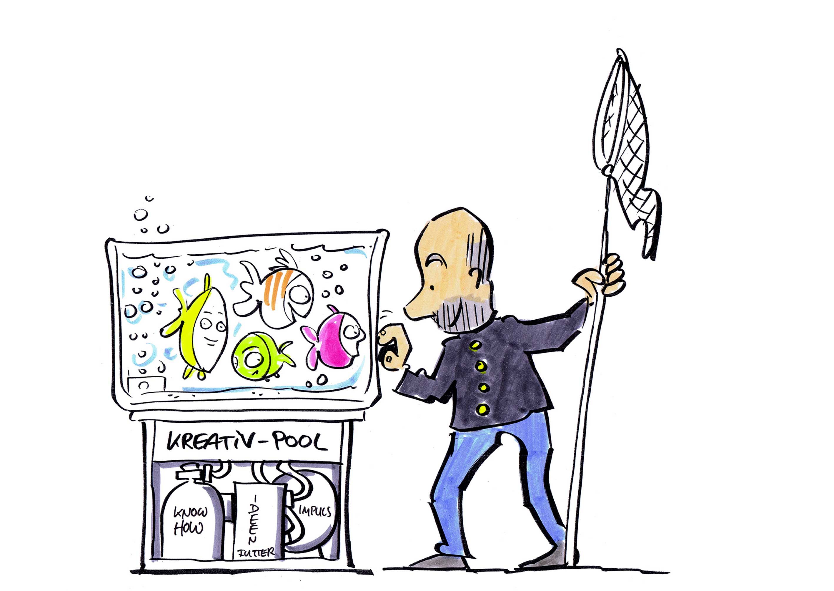 Wimmelbuch Seite 3 – kurze Motivbeschreibung.